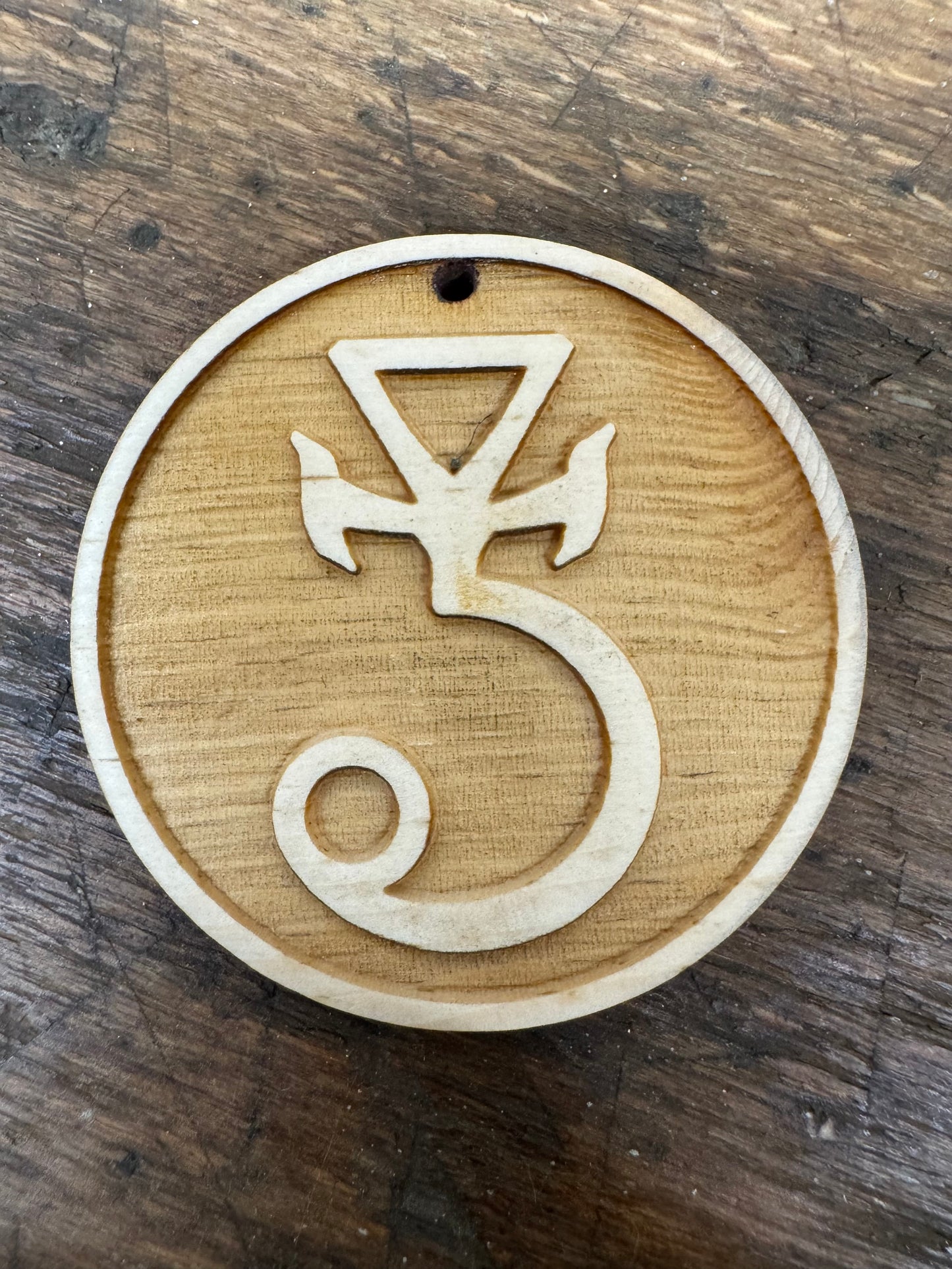 Götteramulett Nandus / Schicksalpunkt