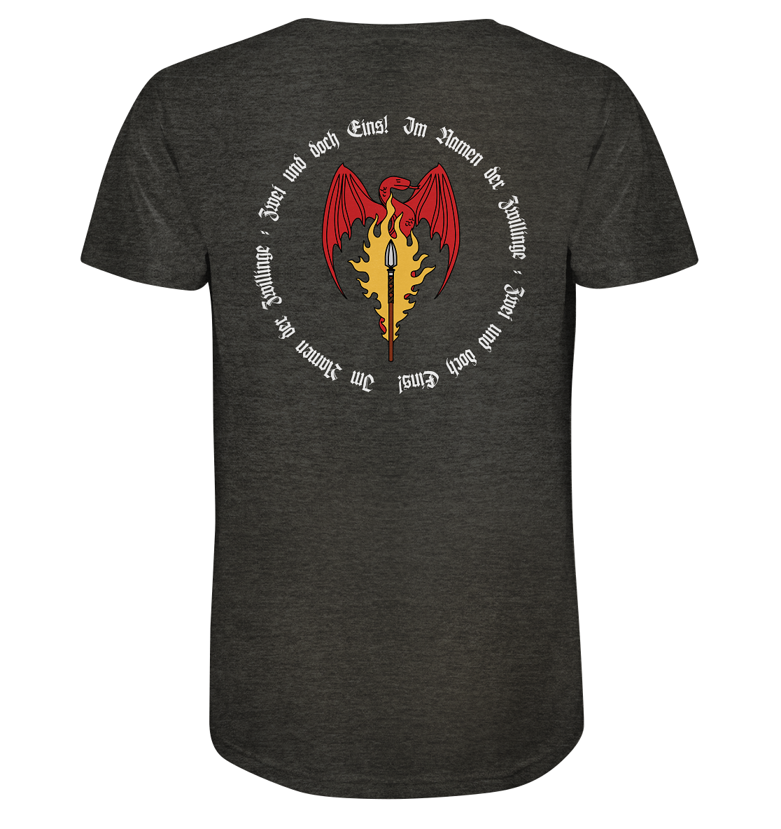 Feuerlanze-Circle-Design - Organic Shirt