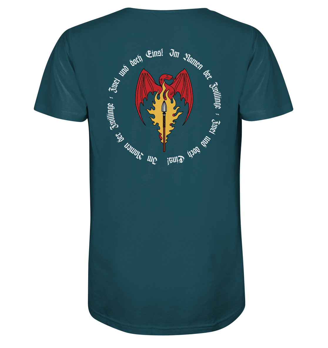 Feuerlanze-Circle-Design - Organic Shirt