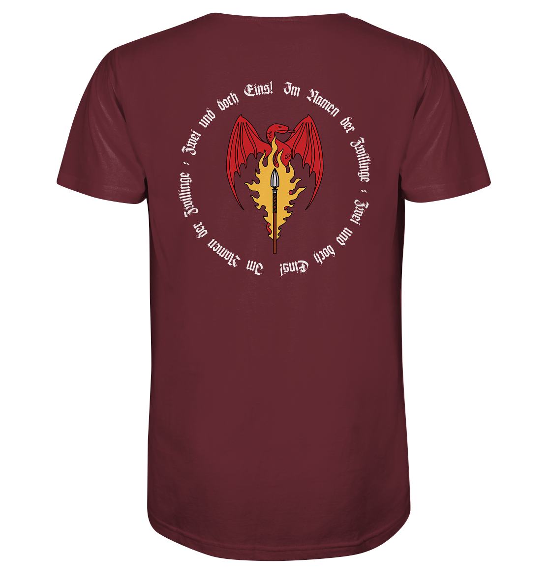Feuerlanze-Circle-Design - Organic Shirt