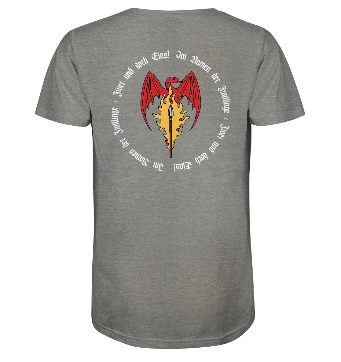 Feuerlanze-Circle-Design - Organic Shirt
