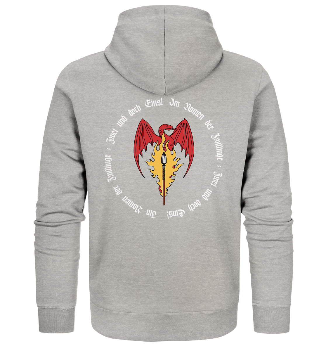 Feuerlanze-Circle-Design - Organic Zipper