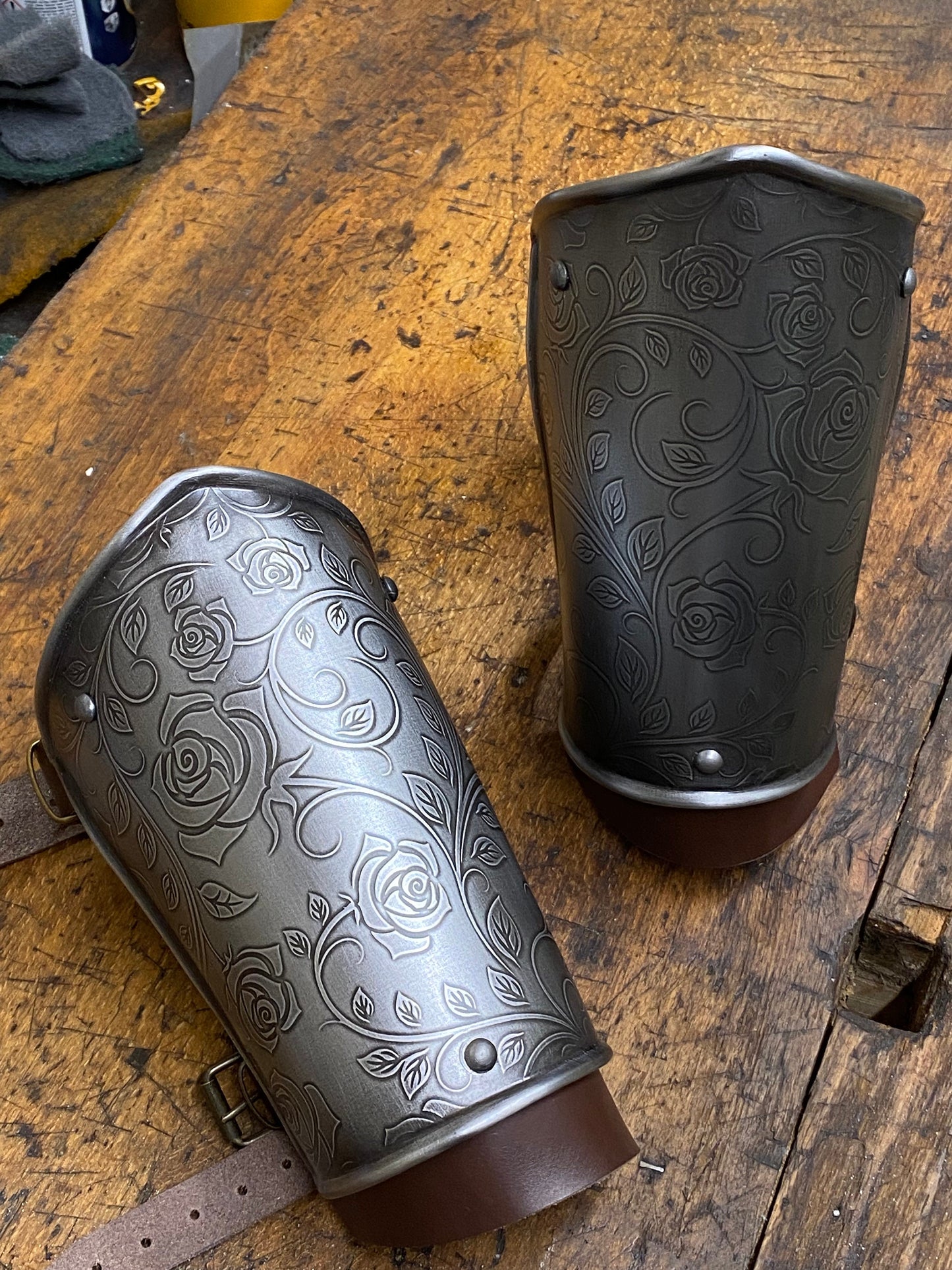 Plattenarmschienen Edition "Steel Rose"
