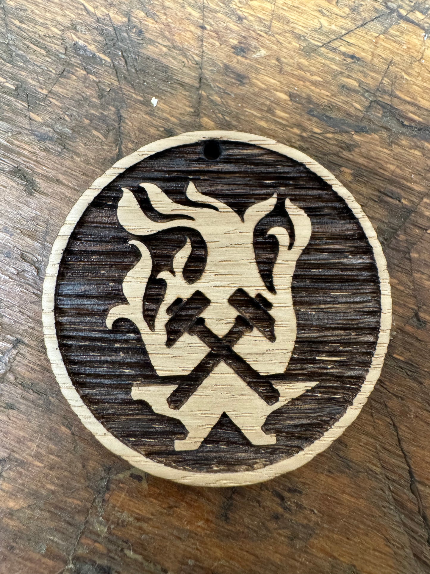 Götteramulett Angrosch / Schicksalpunkt