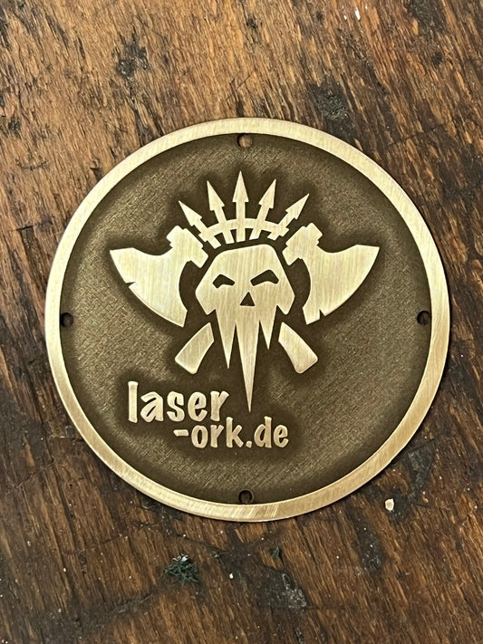 Individuelles graviertes Wappenschild / Wappenform 4 / Sonderanfertigung