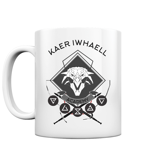 Greifenschule Basic Print Black - Tasse glossy