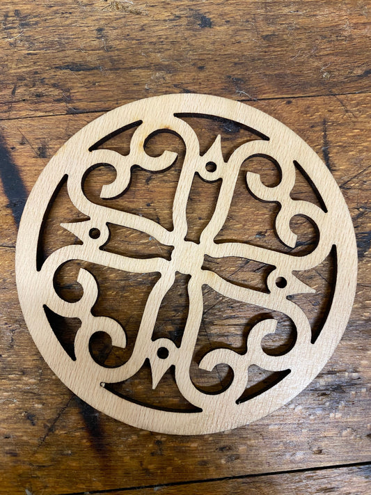 4er Set Lasergeschnittene Untersetzer / Bierdeckel / Coaster