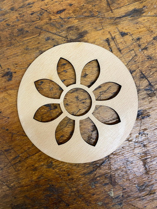 4er Set Lasergeschnittene Untersetzer / Bierdeckel / Coaster